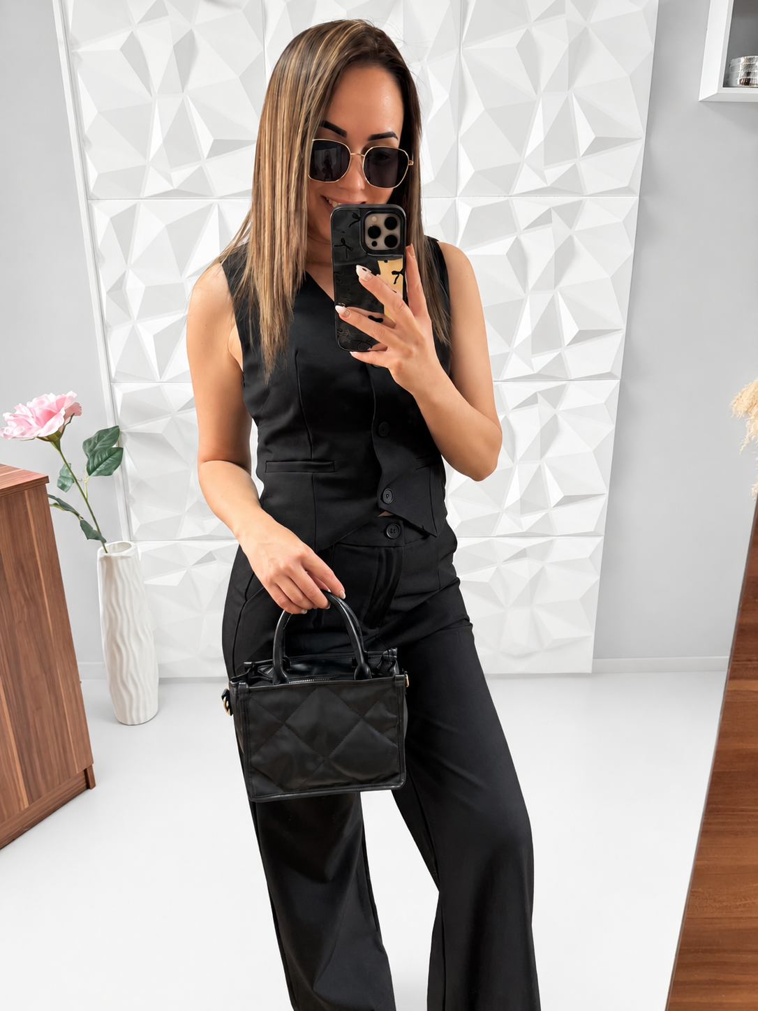 Premium Elegant Fekete Szett
