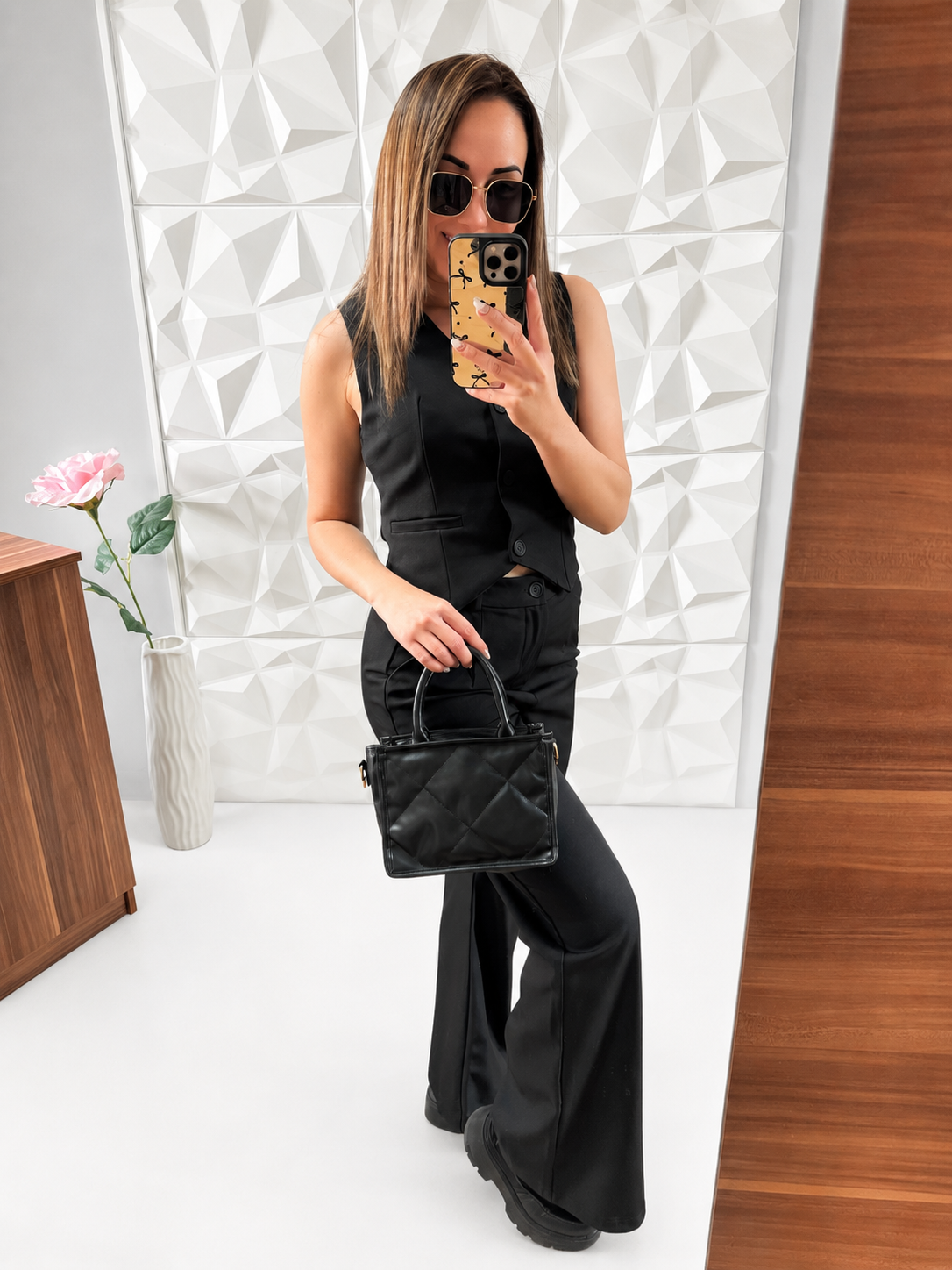 Premium Elegant Fekete Szett